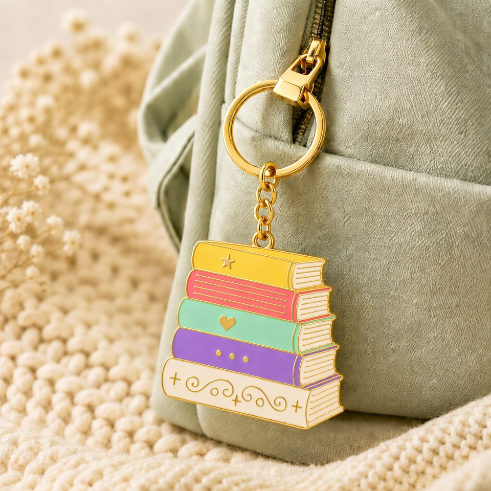 Book Lovers Bag Charm