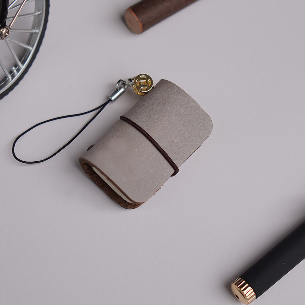 Leather Journal Bag Charm