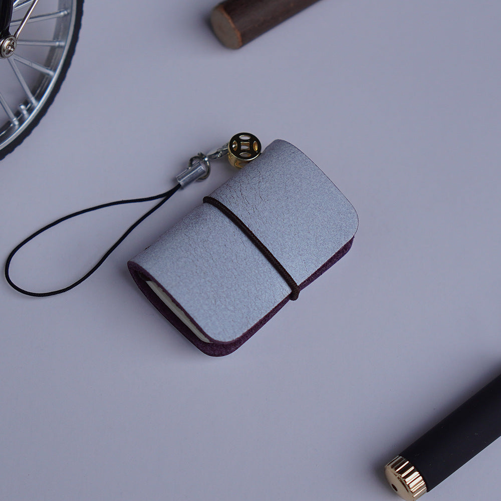 Leather Journal Bag Charm