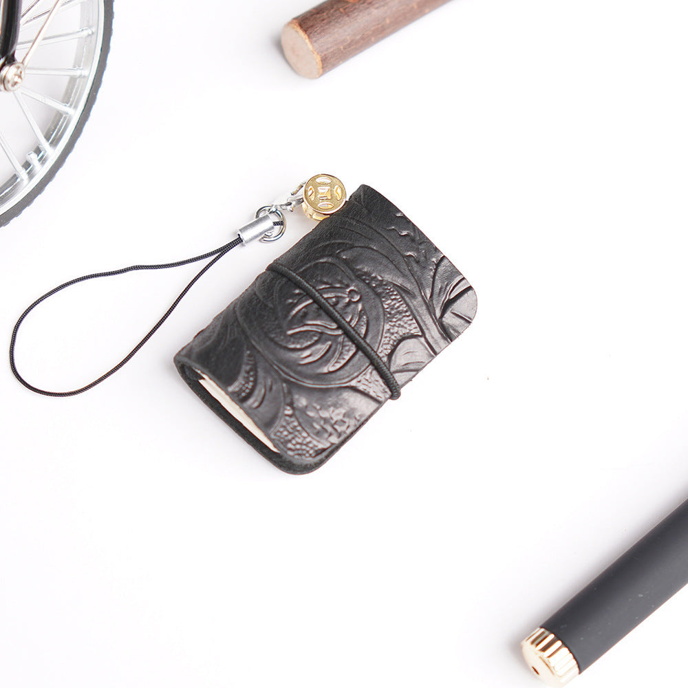 Leather Journal Bag Charm