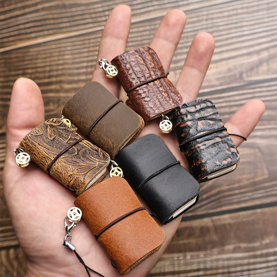 Leather Journal Bag Charm