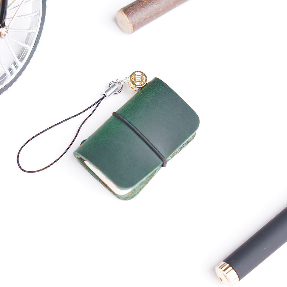 Leather Journal Bag Charm