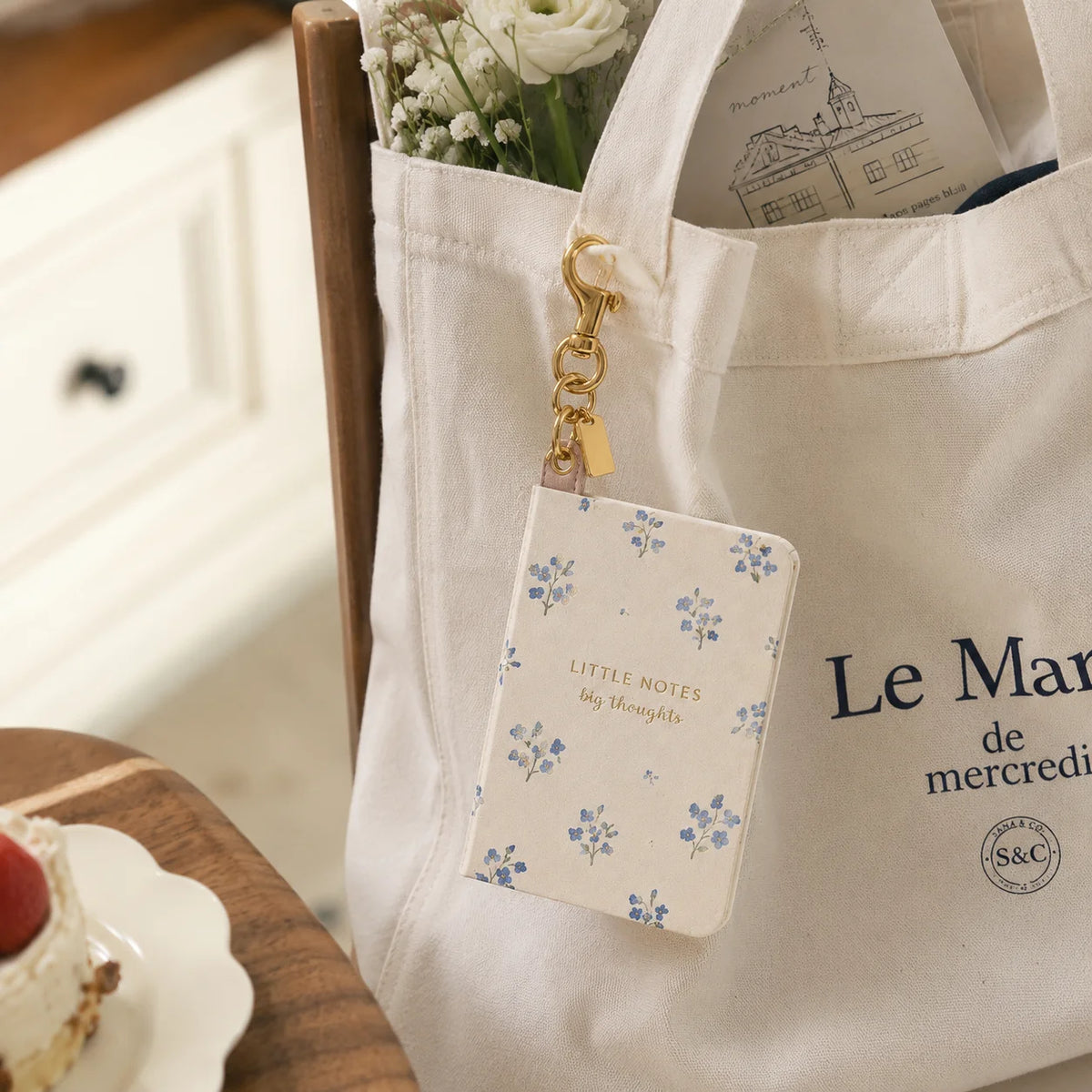A7 Notebook Bag Charm