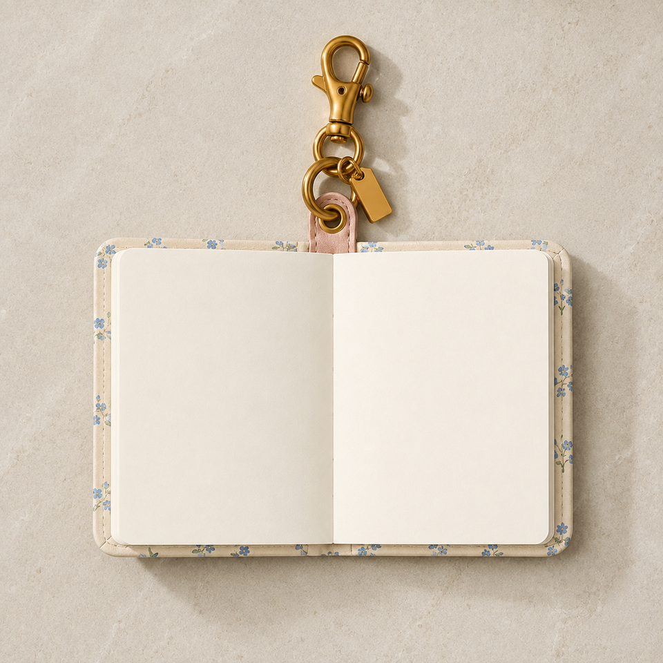 A7 Notebook Bag Charm