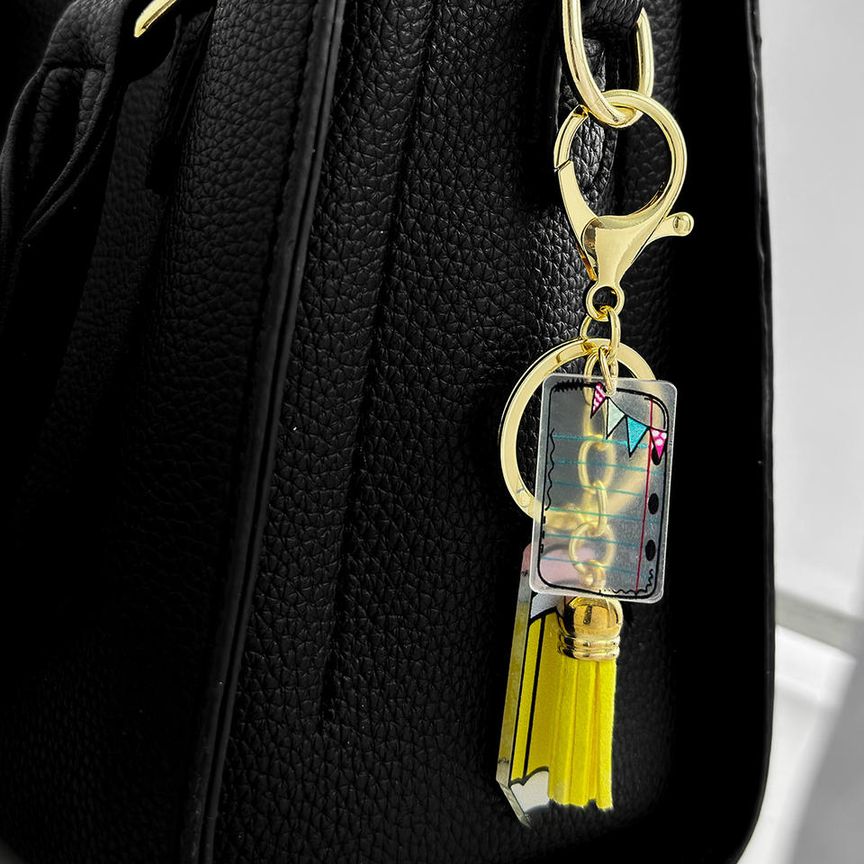 Pencil Notebook Charm