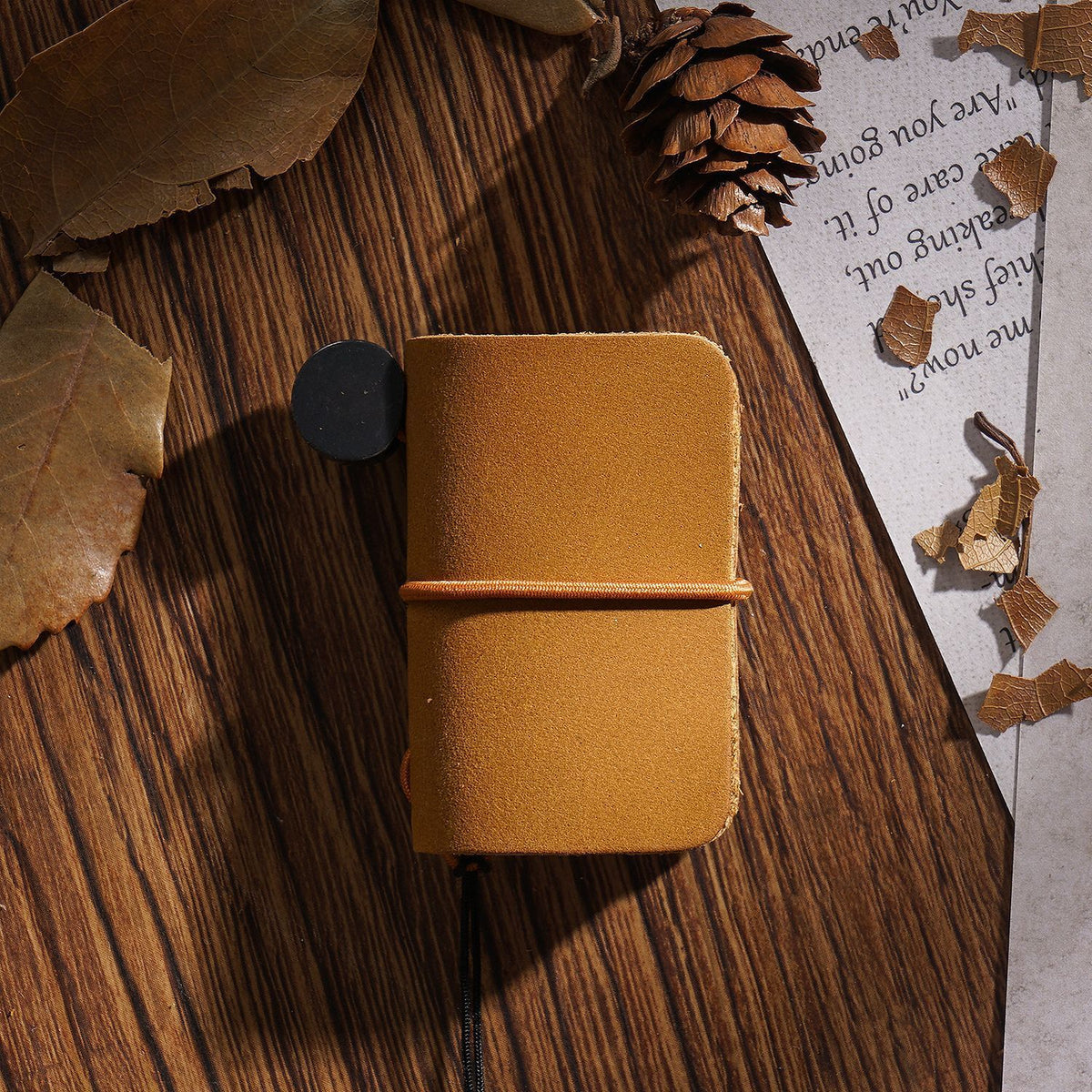 Leather Travel Journal Charm