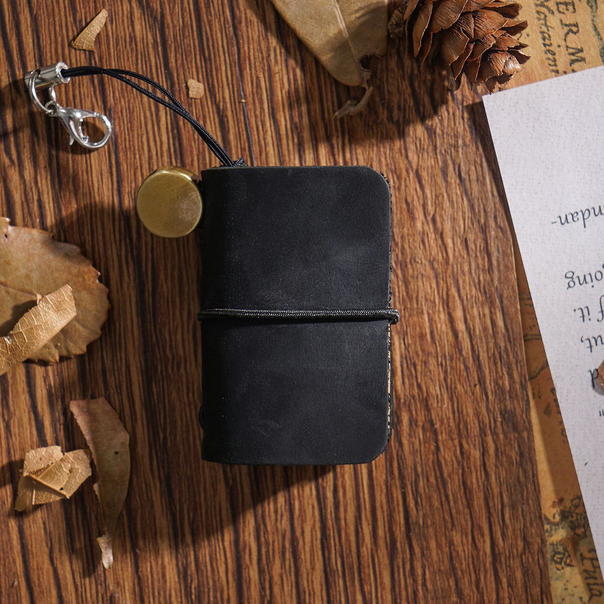 Leather Travel Journal Charm