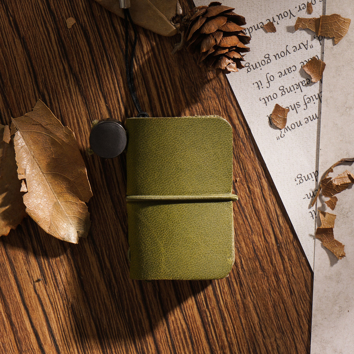 Leather Travel Journal Charm