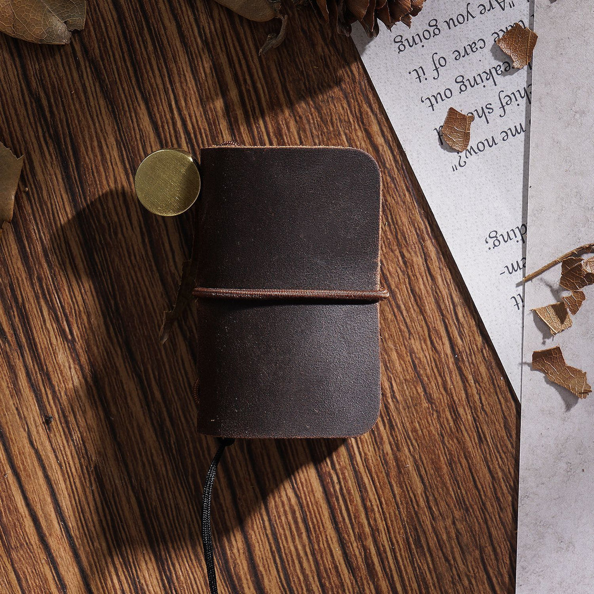 Leather Travel Journal Charm