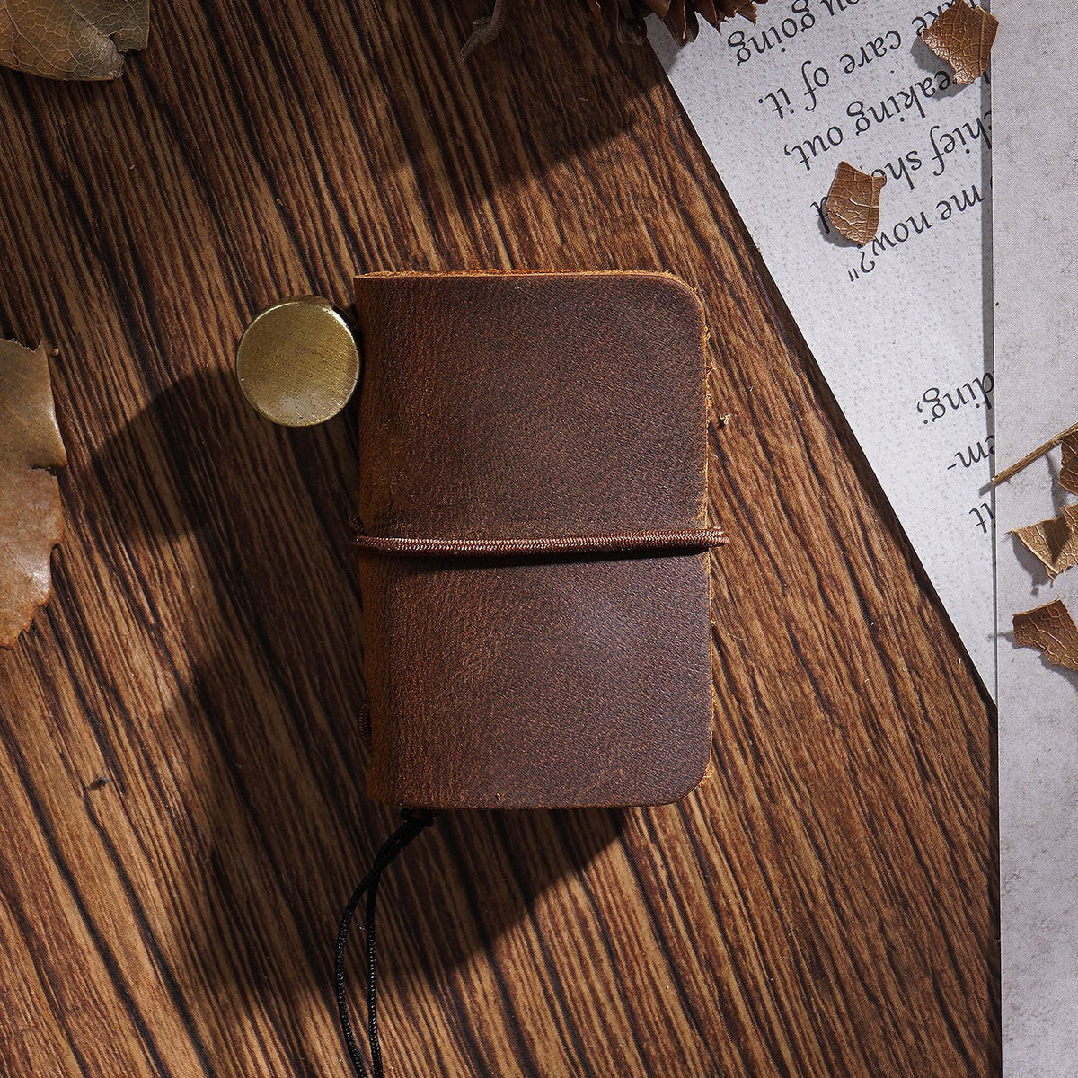 Leather Travel Journal Charm