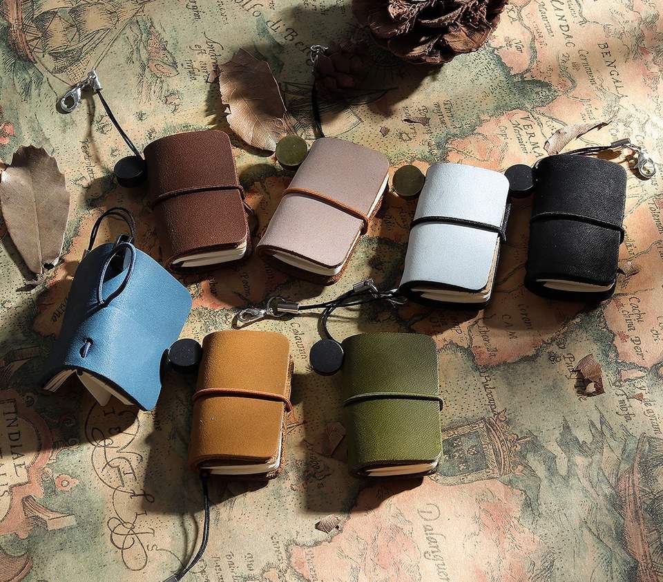 Leather Travel Journal Charm