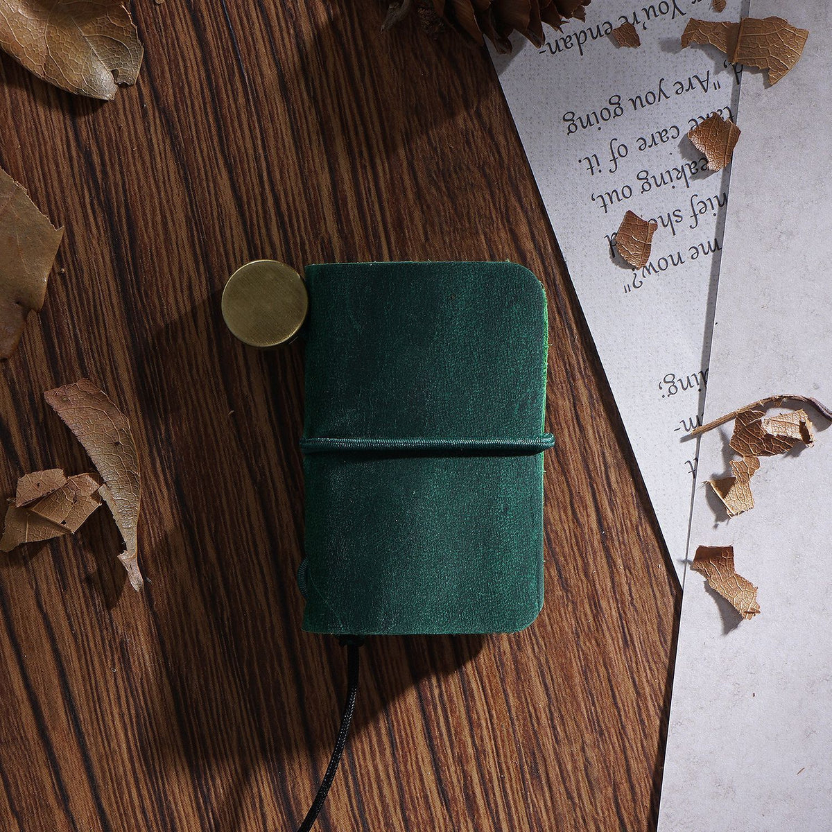 Leather Travel Journal Charm
