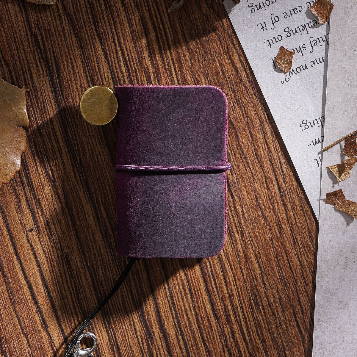 Leather Travel Journal Charm