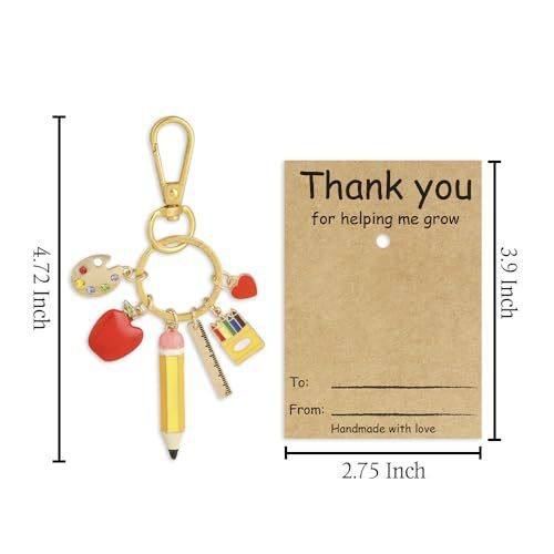 Teacher Apple Pencil Charm