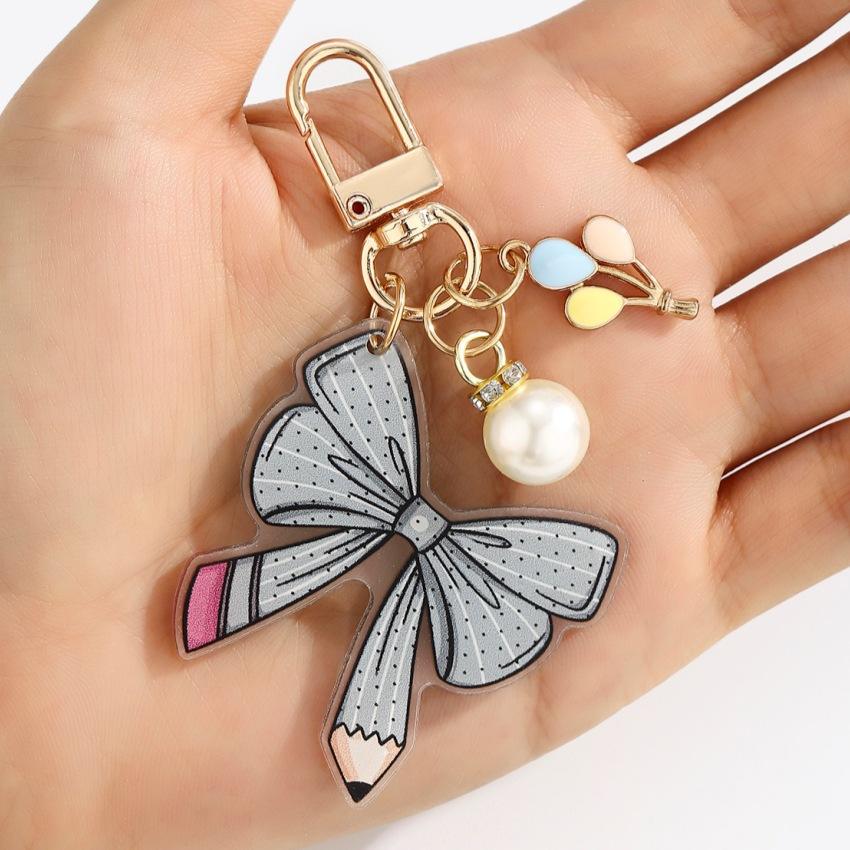 Pencil Bow Charm