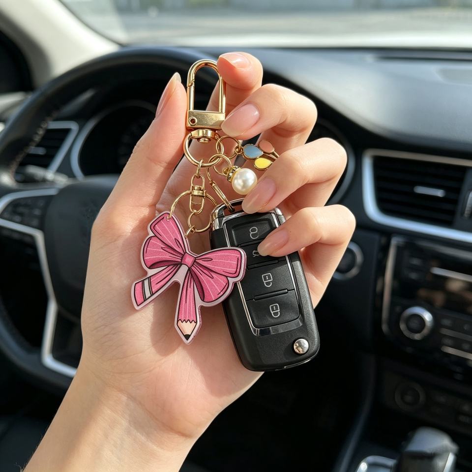 Bow Pencil Charm