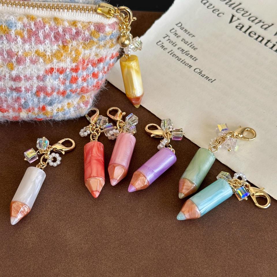 Quicksand Pencil Charm