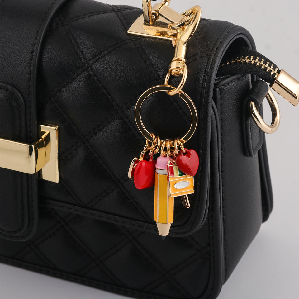 School Enamel Charm