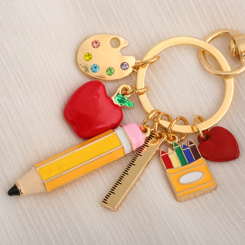 School Enamel Charm