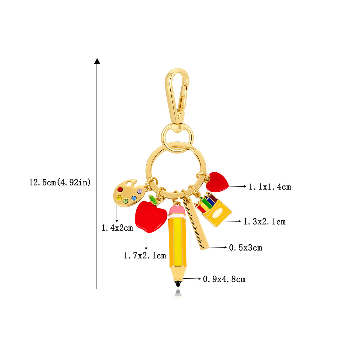 Teacher Pencil Charm