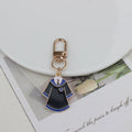 Enamel School Robe Bag Charm — Blue