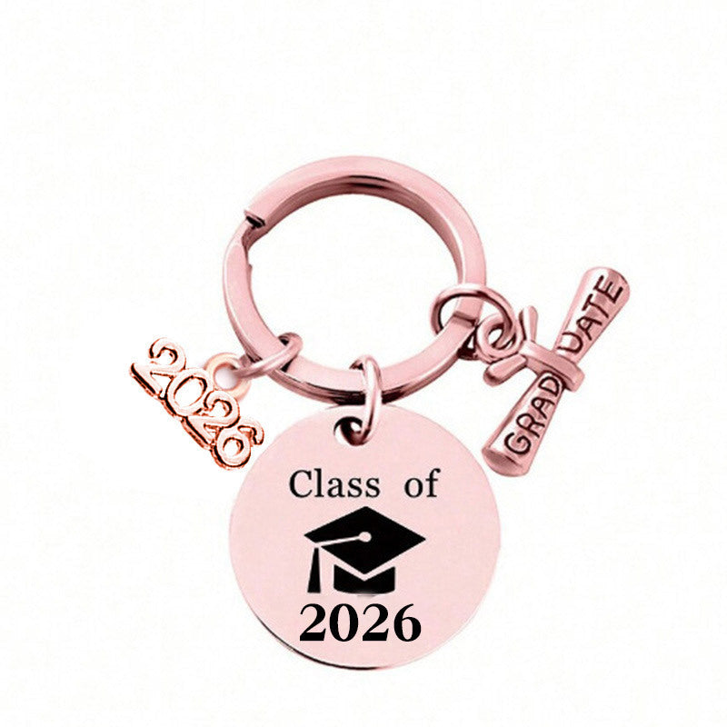 Graduation Engraved Charm