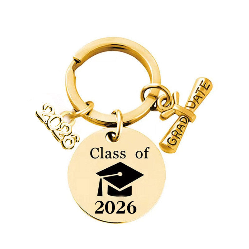 Graduation Engraved Charm