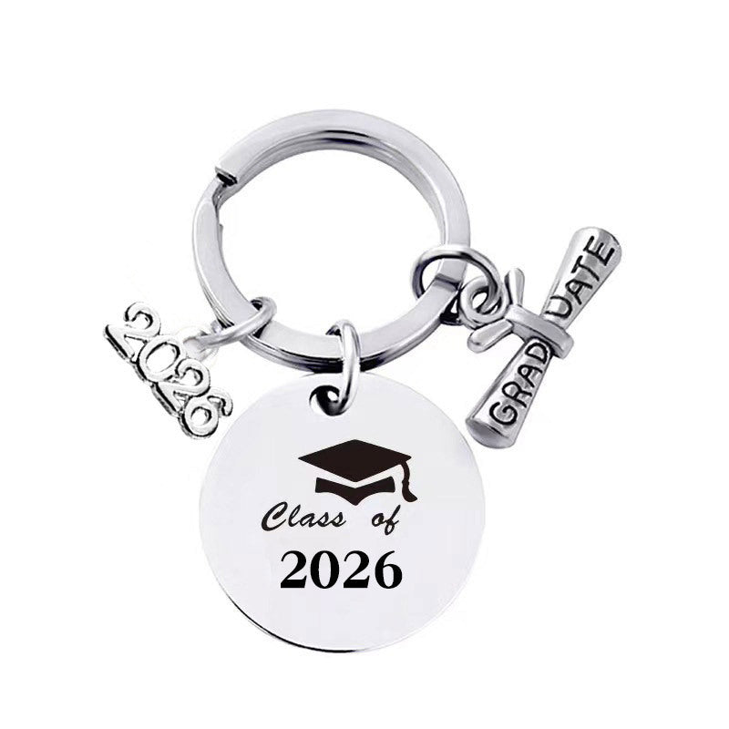 Graduation Engraved Charm
