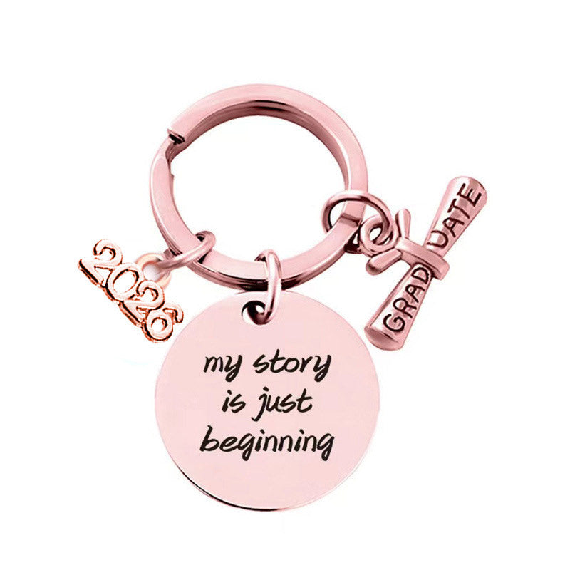 Graduation Engraved Charm