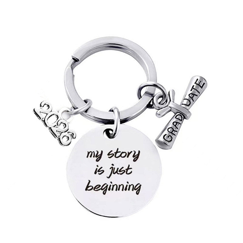 Graduation Engraved Charm