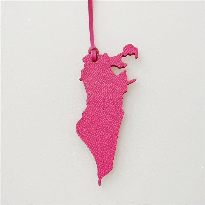 Bahrain Map Charm