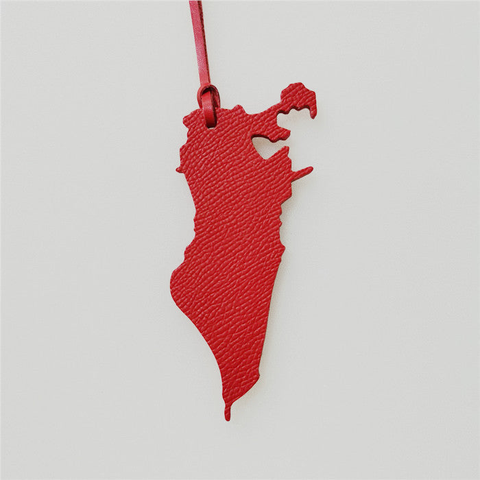 Bahrain Map Charm