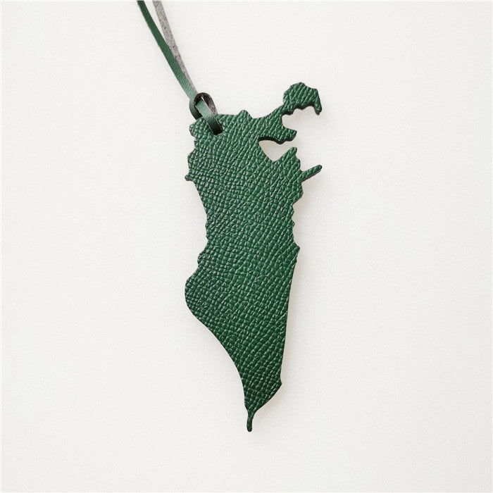 Bahrain Map Charm