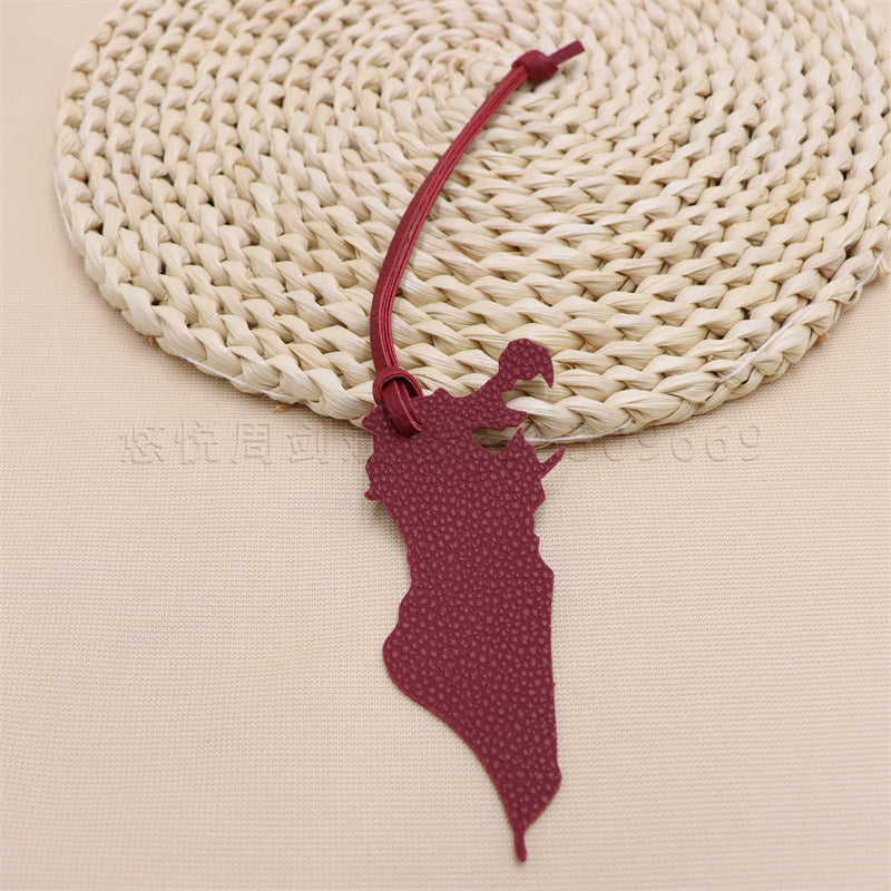 Bahrain Map Charm