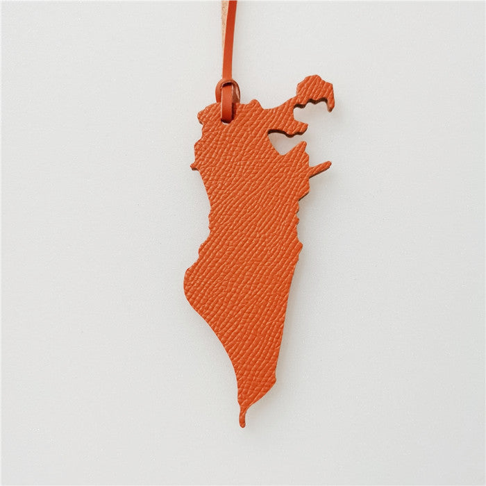 Bahrain Map Charm
