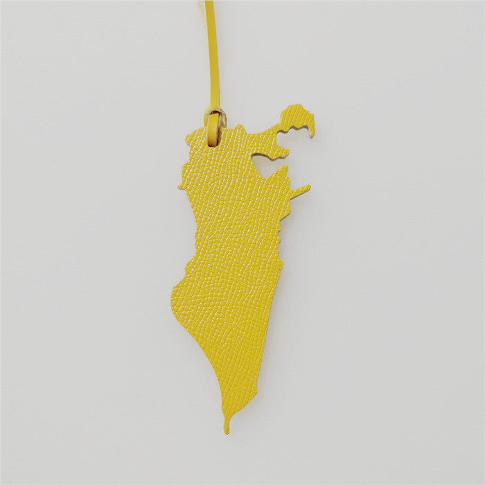 Bahrain Map Charm