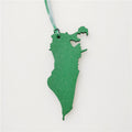 Bahrain Map Charm
