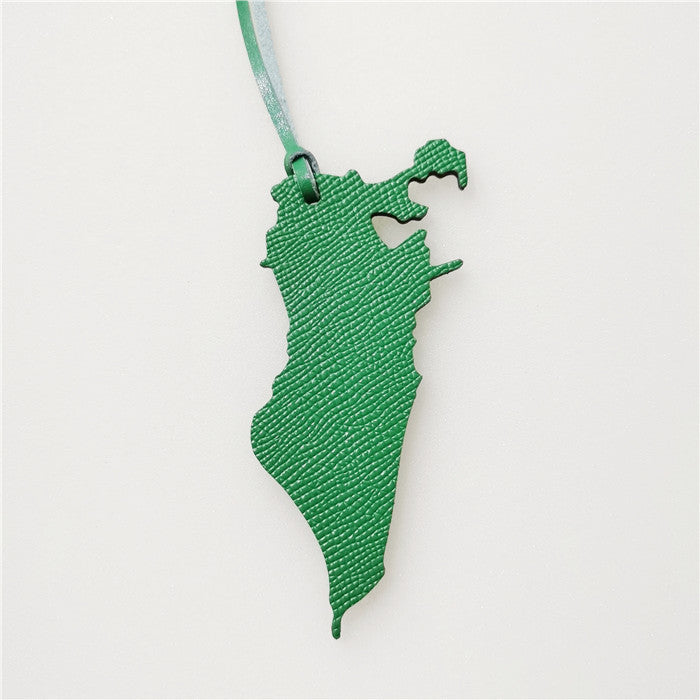 Bahrain Map Charm