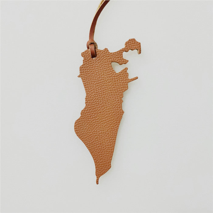 Bahrain Map Charm