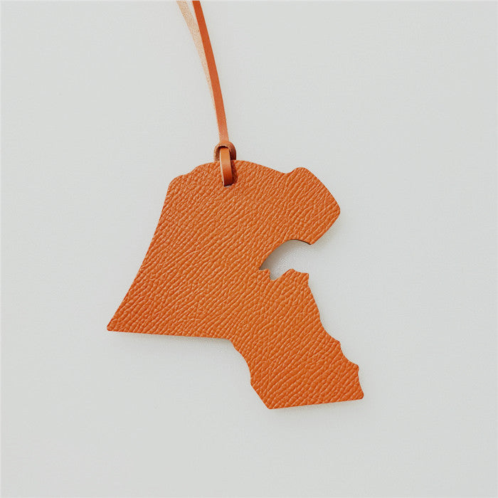 Kuwait Map Charm