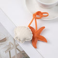 Starfish & Shell Bag Charm