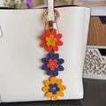 Triple Daisy Bag Charm