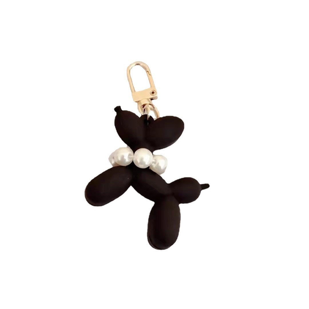 Pearl Balloon Dog Style Handbag and Backpack Bag Charm