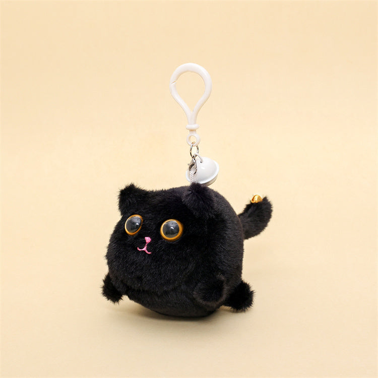 Fluffy Cat Plush Bag Charm