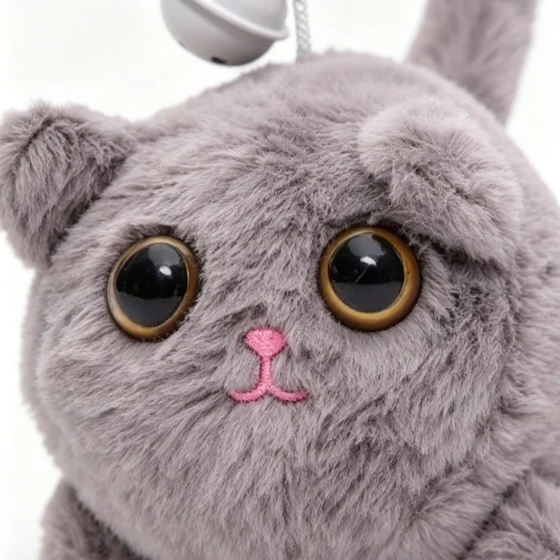Fluffy Cat Plush Bag Charm