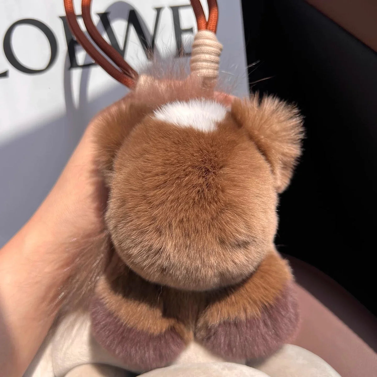 Soft Lightweight Pony Plush Car Bag Charm
