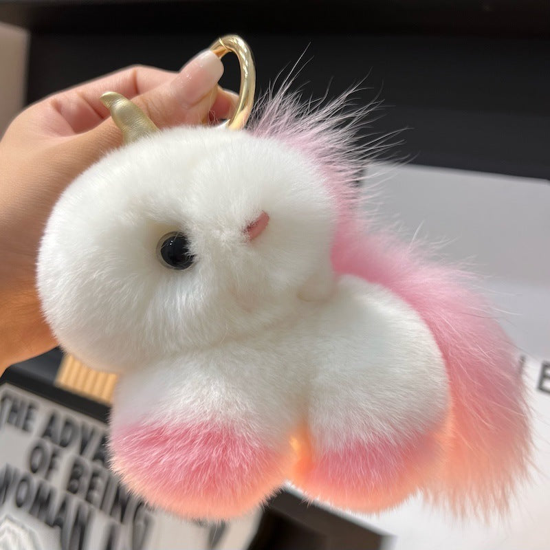 Soft Lightweight Pony Plush Car Bag Charm