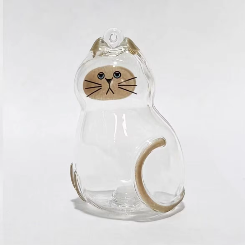 Transparent Dog and Cat Pet Hair Storage Capsule or Bag Charm