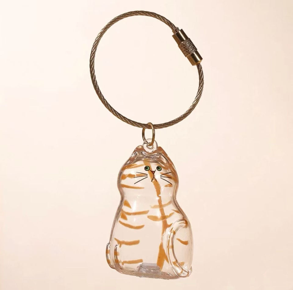 Transparent Dog and Cat Pet Hair Storage Capsule or Bag Charm