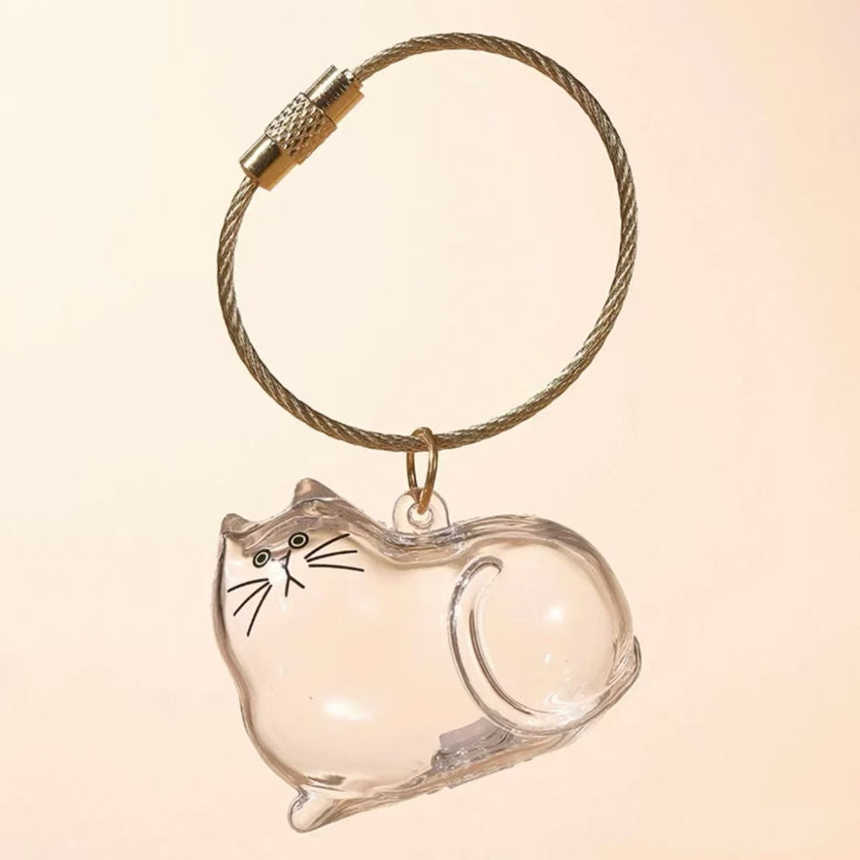 Transparent Dog and Cat Pet Hair Storage Capsule or Bag Charm